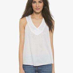 BCBGMaxAzriaWhite Sleeveless Blouse “Jovana”